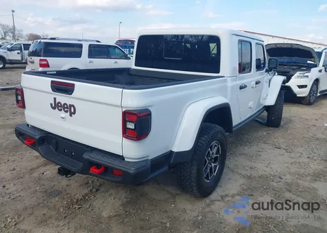 2025 Jeep Gladiator Rubicon z USA, uszkodzony, nr VIN 1C6RJTBG6SL540042